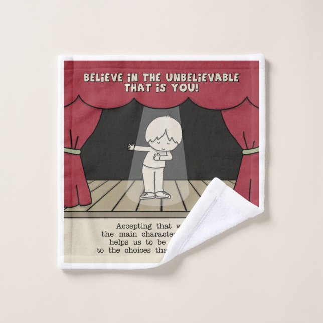 Toalha De Rosto Caractere Principal (Pano de lavar)