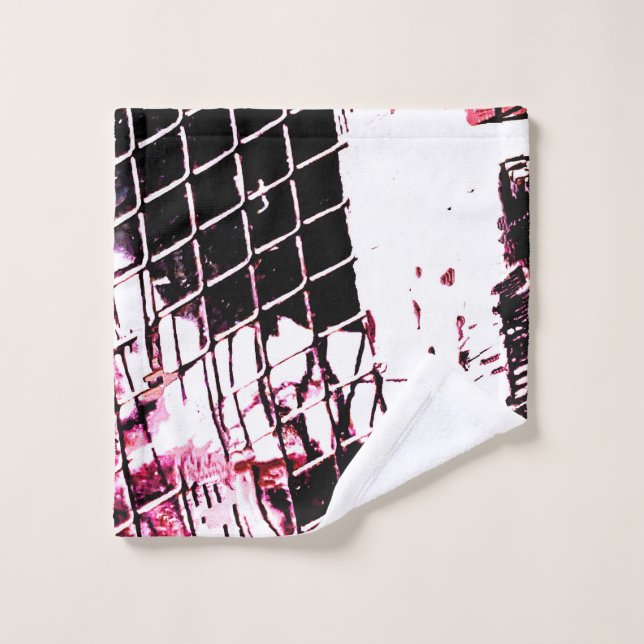 Toalha De Rosto Chainlink Red Towel (Pano de lavar)