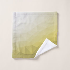 Toalha De Rosto Cinza Yellow ombre Mesh legal e elegante Padrão