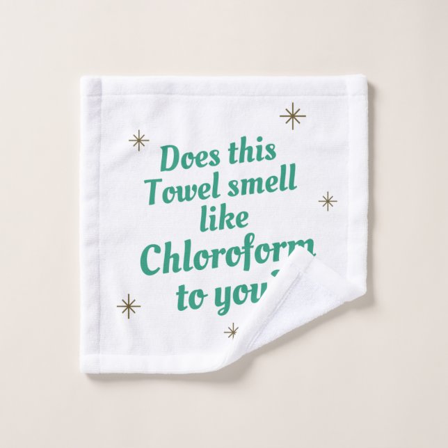 Toalha De Rosto Clorofórmio Handie (Pano de lavar)