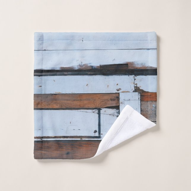 Toalha De Rosto Conselho de madeira branca e castanha (Pano de lavar)