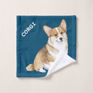TOALHA DE ROSTO CORGI WASH CLOTH