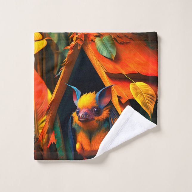 Toalha De Rosto Criatura Amarela (Pano de lavar)