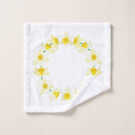 Toalha De Rosto Daffodils ensolarados.