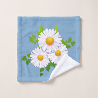 Toalha De Rosto Daisies Facecloth