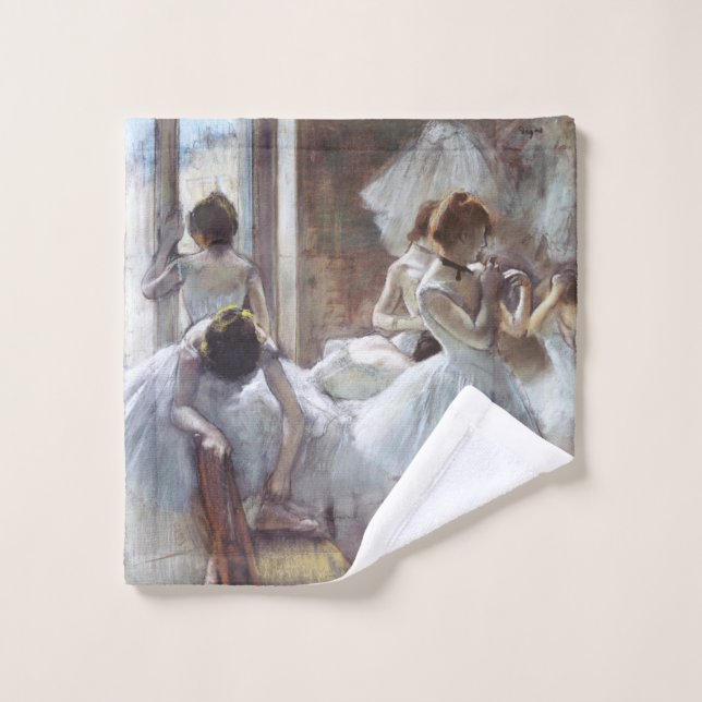Toalha De Rosto Dançarinos Edgar Degas    (Pano de lavar)
