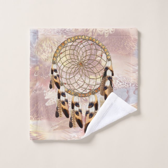 Toalha De Rosto Decoração de Casa Apanhador de Sonhos (Pano de lavar)