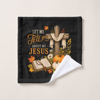 Toalha De Rosto Deixe-me Falar Sobre o Meu Jesus Cristão