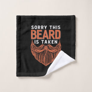 Toalha De Rosto Desculpe A Barba Ser Levada