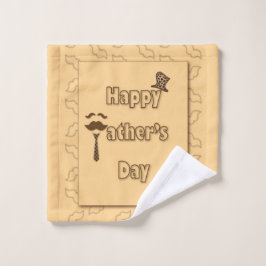 Toalha De Rosto Dia de os pais Feliz