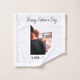 Toalha De Rosto Dia de os pais feliz foto do amor moderno pai simp