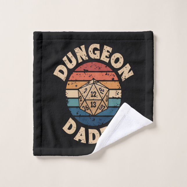 Toalha De Rosto Dia dos Pais Dungeon Daddy (Pano de lavar)