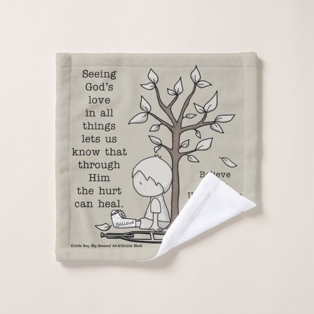 Toalha De Rosto Doenças podem curar (Pano de lavar)