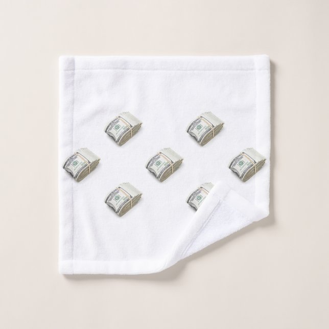 Toalha De Rosto Dollars (Pano de lavar)