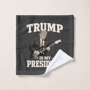 Toalha De Rosto Donald Trump É Meu Presidente