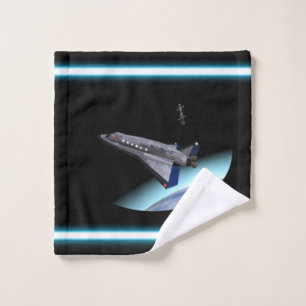 Toalha De Rosto El Al Maslool Space Shuttle