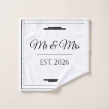 Elegante Favor de Noiva e Noivo Casamento Moderno 