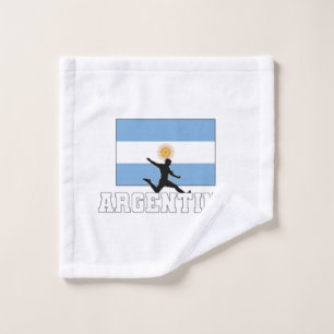 Toalha De Rosto Equipe Nacional de Futebol da Argentina