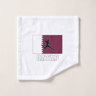 Toalha De Rosto Equipe Nacional de Futebol do Qatar
