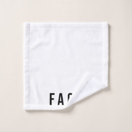 Toalha De Rosto Face Washington