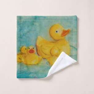 Toalha De Rosto Família Borracha Duckie!