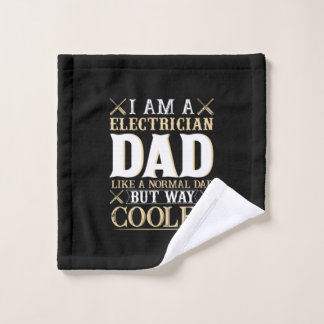 Toalha De Rosto Father's Day I Am A Electrician Dad