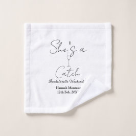 Toalha De Rosto Fim de semana de despedida de solteira garrafa de 