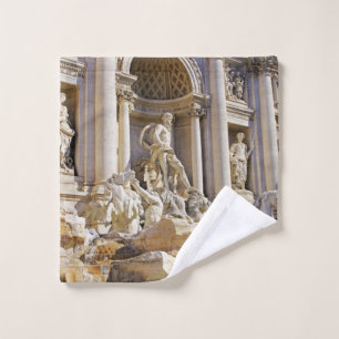 Toalha De Rosto Fonte de Trevi Roma Fotografia