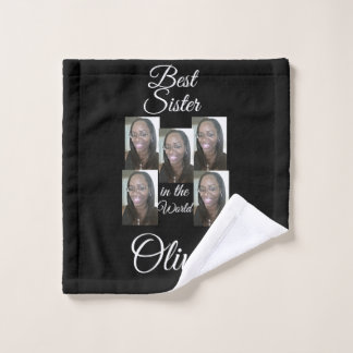 TOALHA DE ROSTO FOTO PERSONALIZADA