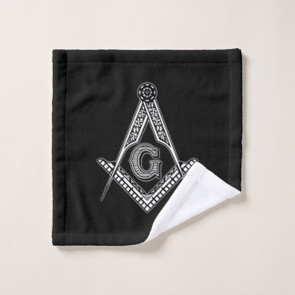 Toalha De Rosto Freemason (preto)