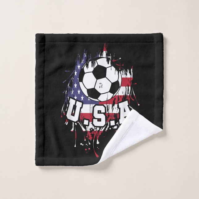 Toalha De Rosto Futebol americano EUA (Pano de lavar)