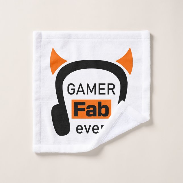 Toalha De Rosto gamer fab-ever (Pano de lavar)