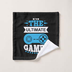 Toalha De Rosto Gamer Gift I Am The Ultimate Gamer