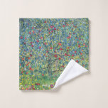 Toalha De Rosto Gustav Klimt - Árvore de Maçã<br><div class="desc">Árvore Apple I - Gustav Klimt,  Óleo na Canvas,  1907</div>