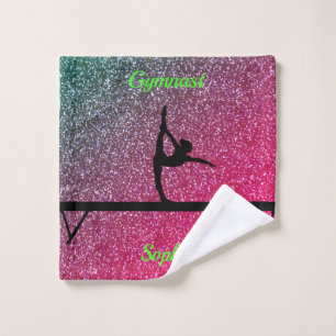 Toalha De Rosto Gymnastics Beam Watermelon Sparkle