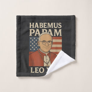 Toalha De Rosto Habemus papam Papa Leão XIV Igreja Cristã