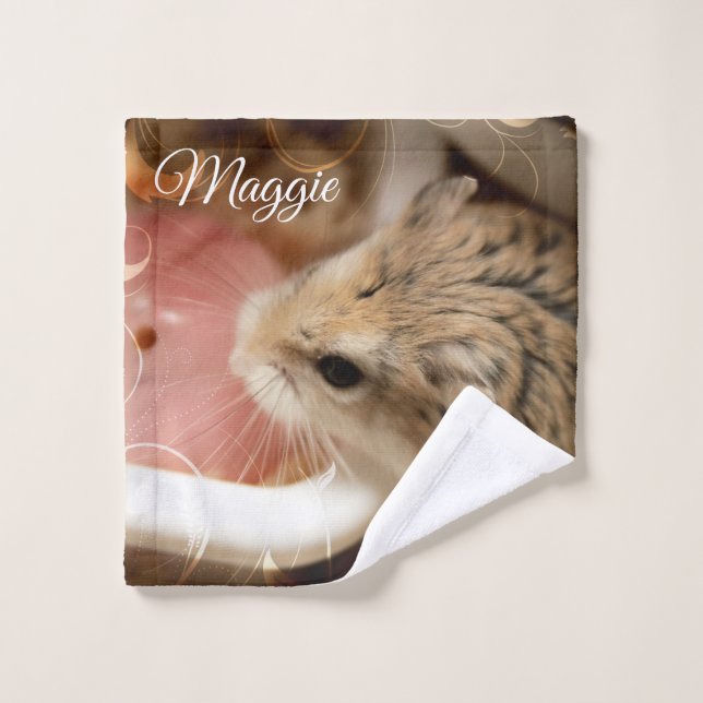 Toalha De Rosto Hammyville - Hamster Bonito (Pano de lavar)