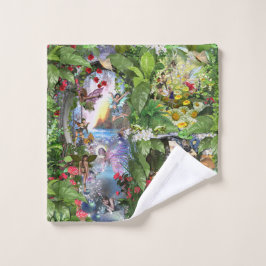 Toalha De Rosto Histórias de fantasia da floresta do Reino Unido d