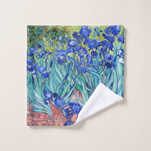 Toalha De Rosto Íris Vincent van Gogh  (Pano de lavar)