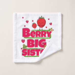 Toalha De Rosto Irmã Berry Big - Lúpulo de Morango Bonito