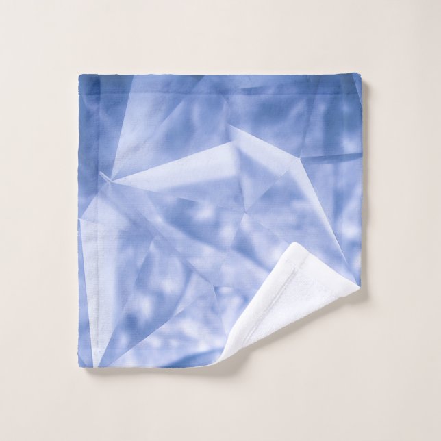 Toalha De Rosto Jaqueta de terno branco e azul (Pano de lavar)