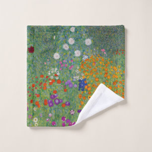 Toalha De Rosto Jardim camponês, Pintura a óleo, Gustav Klimt