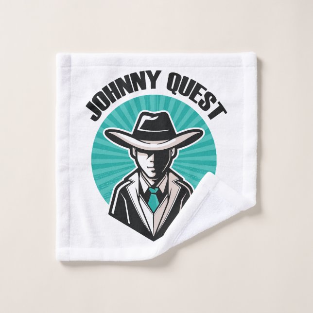 Toalha De Rosto Johnny Quest (Pano de lavar)