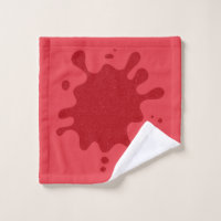 Lava Vermelha De Tomate De Splatter Personalizada