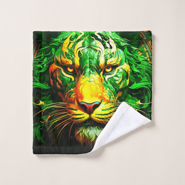 Toalha De Rosto Leão (Pano de lavar)
