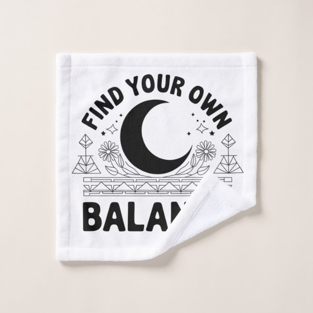 Toalha De Rosto Localizar seu próprio saldo (Pano de lavar)