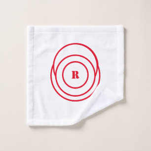 Toalha De Rosto Logotipo personalizado simples e elegante aqui na 