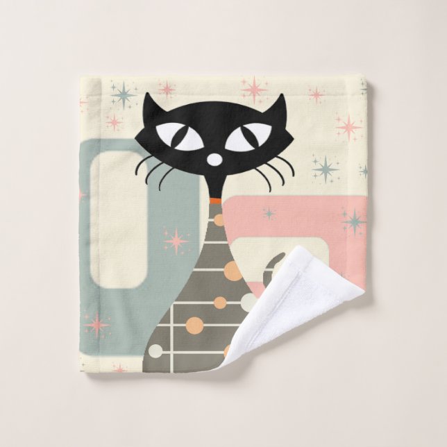 Toalha De Rosto Meio século De Médio Do Século Moderno (Pano de lavar)