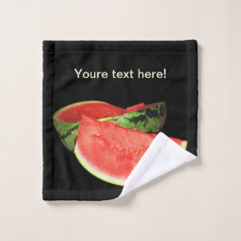 Toalha De Rosto Melancia vermelha