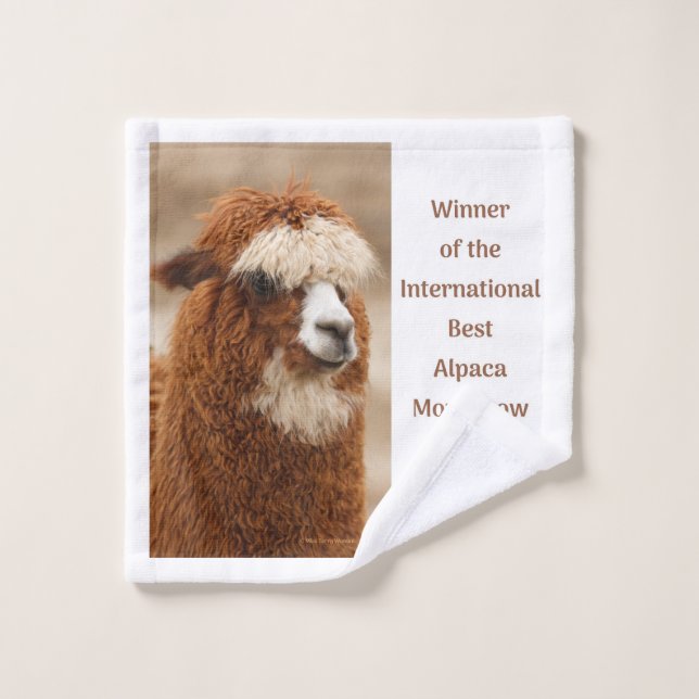 Toalha De Rosto Melhor Sobrancelha Única de Alpaca (Pano de lavar)